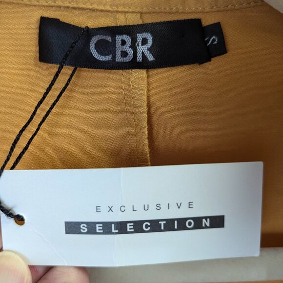 NWT CBR Size Small Mustard Jumpsuit - Picture 5 of 16